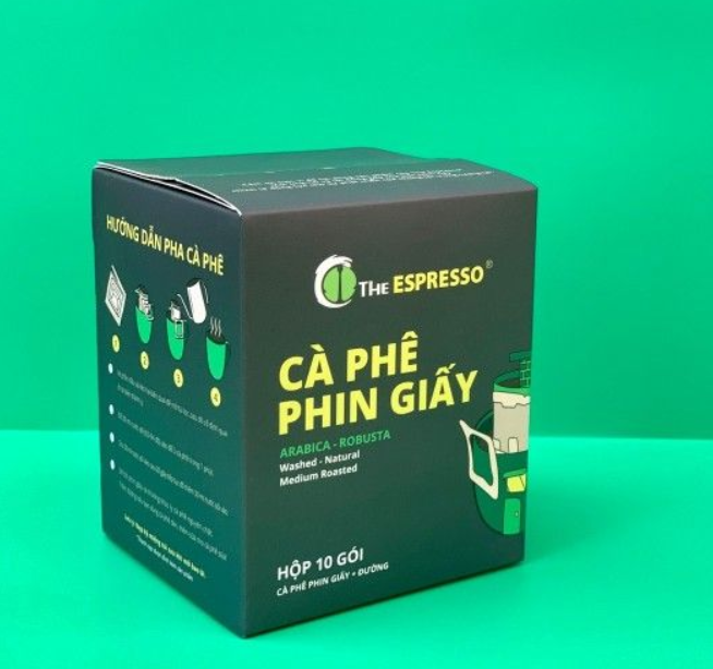 CÀ PHÊ PHIN GIẤY DRIP 73 - 10 FIN